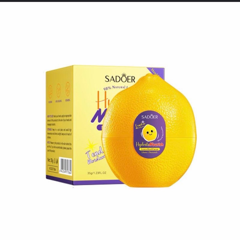 Soader Hydrate & Nourish “Lemon & Vitamin E” Hand lotion 🍋